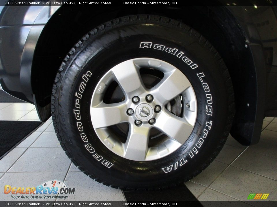 2013 Nissan Frontier SV V6 Crew Cab 4x4 Wheel Photo #12