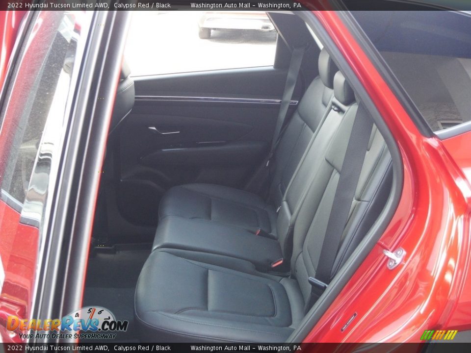 2022 Hyundai Tucson Limited AWD Calypso Red / Black Photo #28