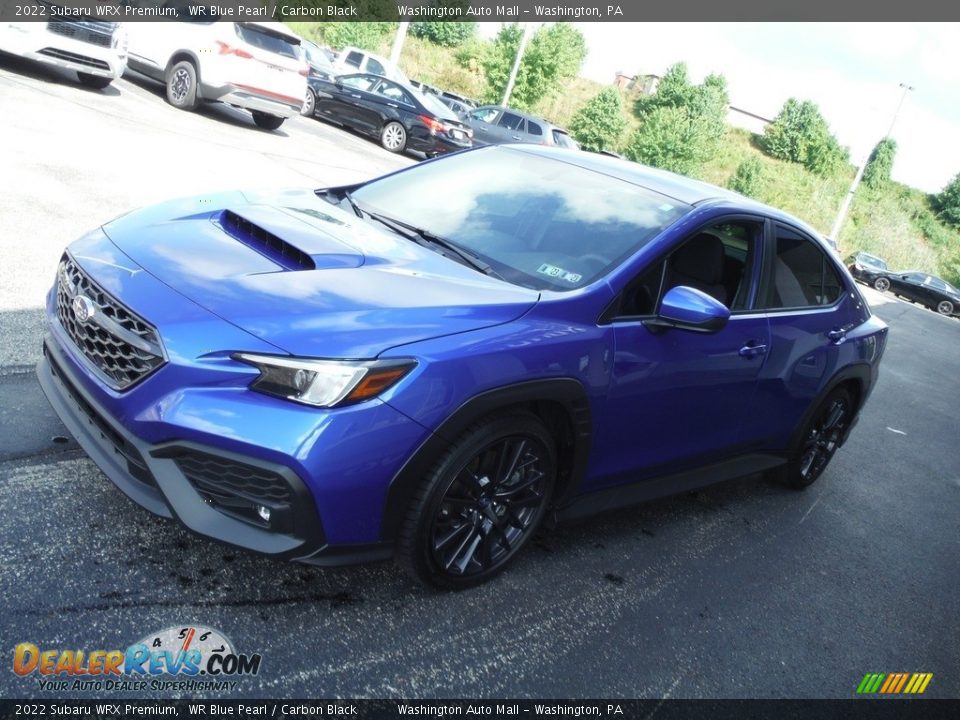 2022 Subaru WRX Premium WR Blue Pearl / Carbon Black Photo #6