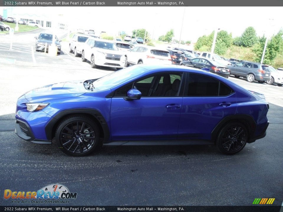 2022 Subaru WRX Premium WR Blue Pearl / Carbon Black Photo #7