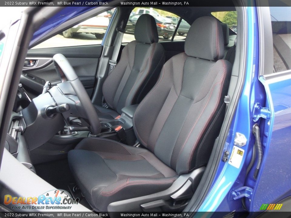 2022 Subaru WRX Premium WR Blue Pearl / Carbon Black Photo #13