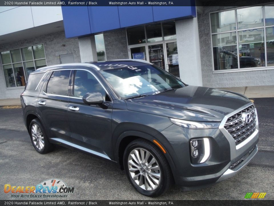 2020 Hyundai Palisade Limited AWD Rainforest / Black Photo #1