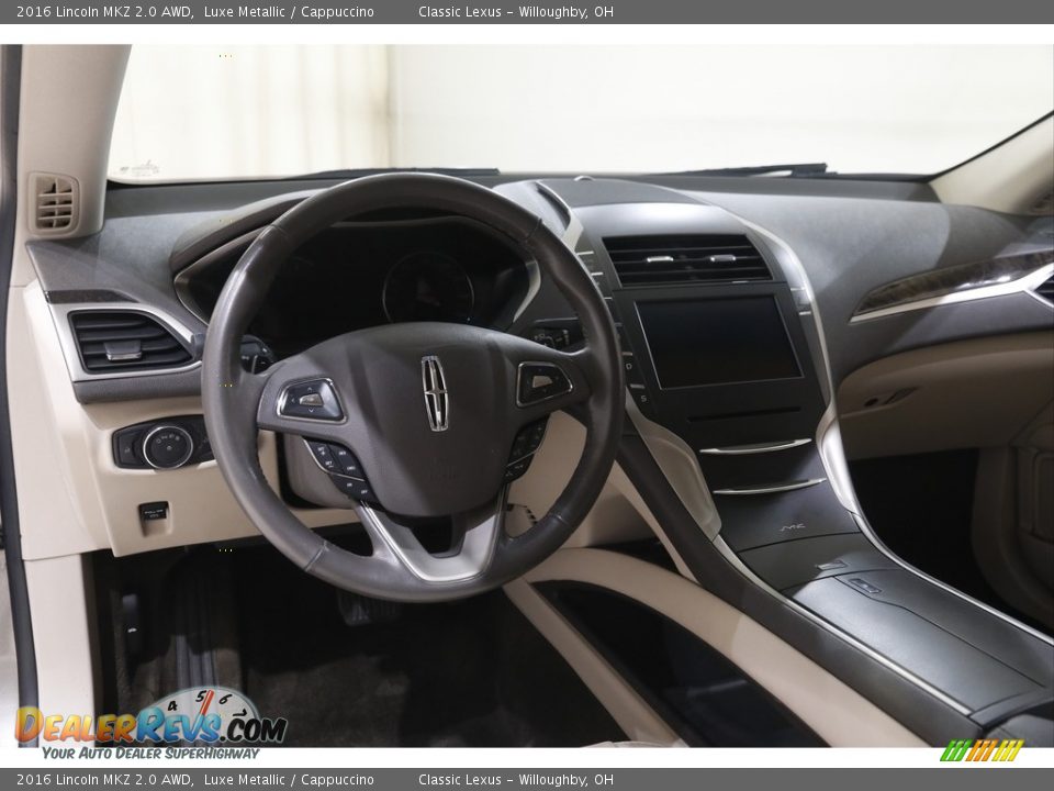 Dashboard of 2016 Lincoln MKZ 2.0 AWD Photo #7