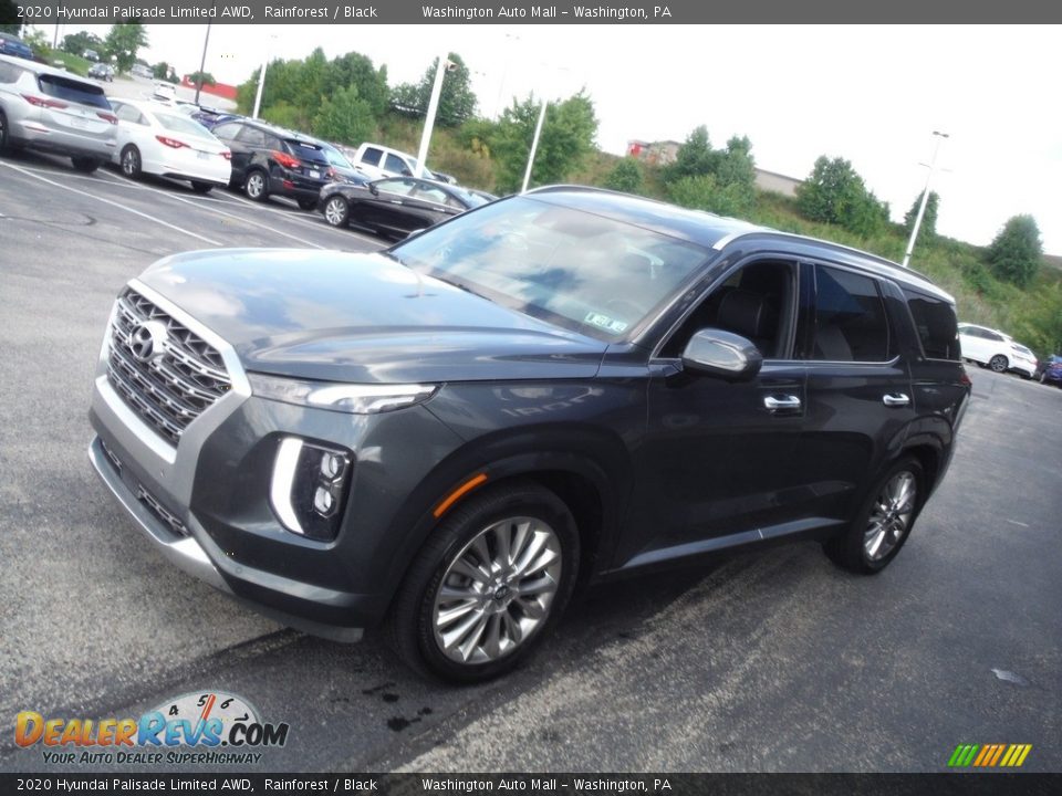 2020 Hyundai Palisade Limited AWD Rainforest / Black Photo #6