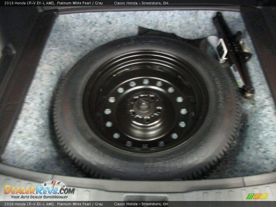 2019 Honda CR-V EX-L AWD Platinum White Pearl / Gray Photo #22