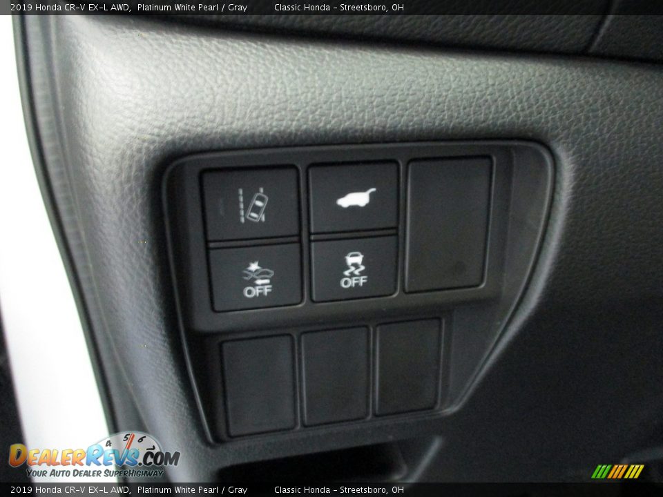 2019 Honda CR-V EX-L AWD Platinum White Pearl / Gray Photo #29