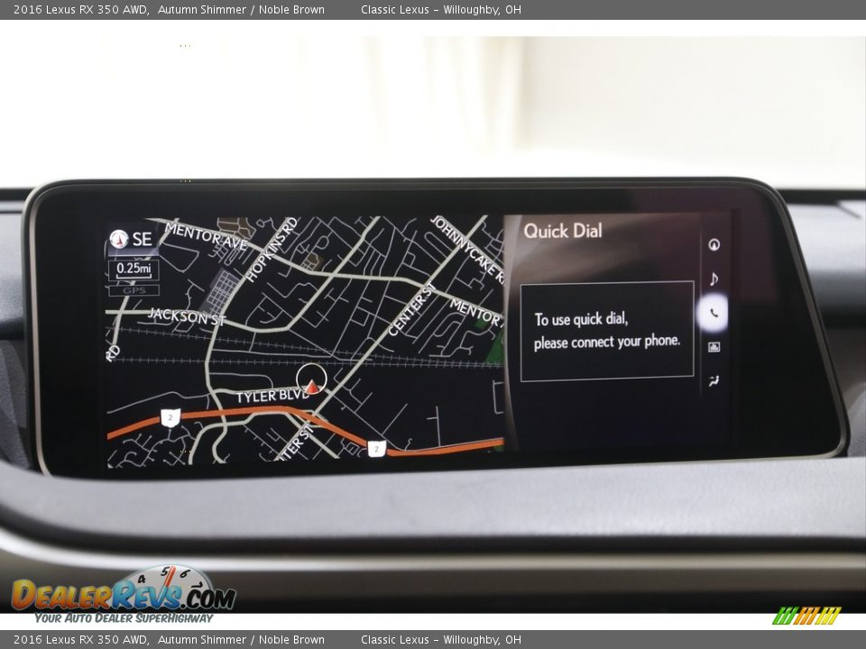 Navigation of 2016 Lexus RX 350 AWD Photo #11