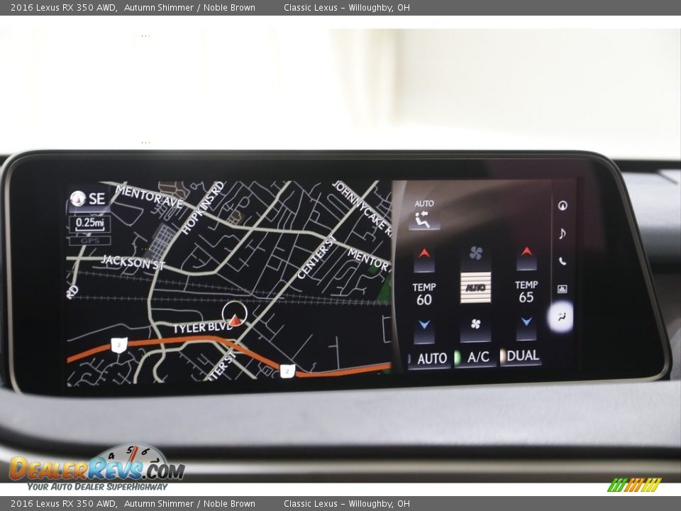 Navigation of 2016 Lexus RX 350 AWD Photo #13