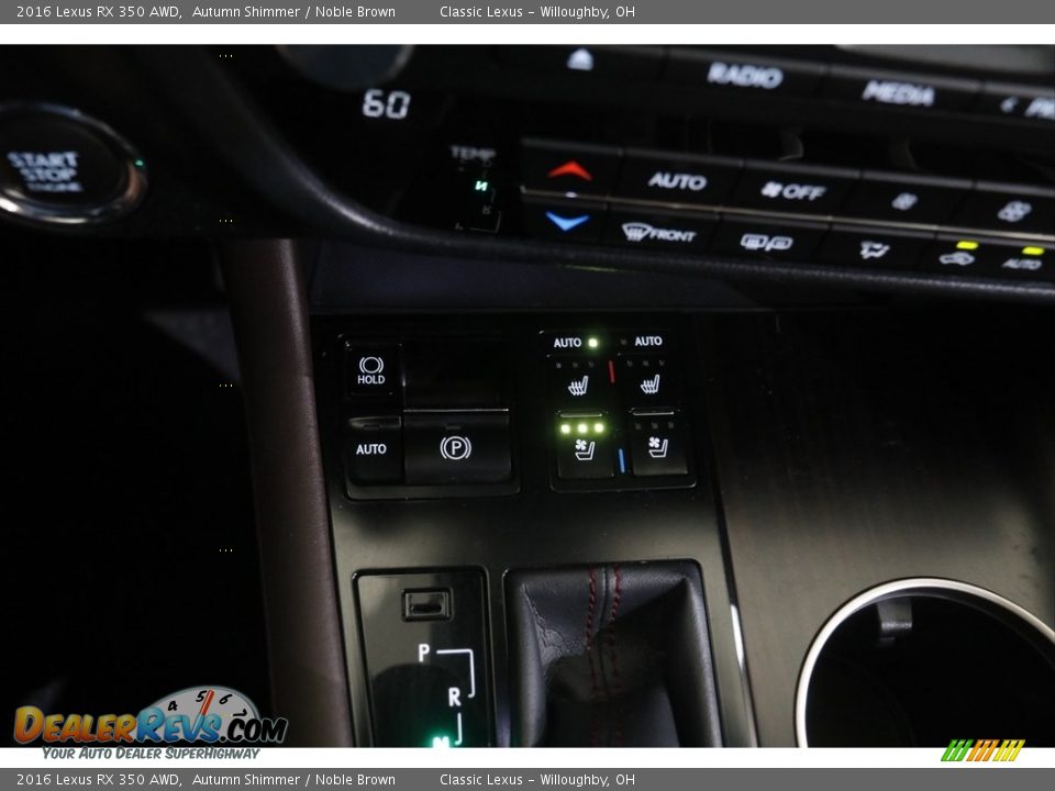 2016 Lexus RX 350 AWD Autumn Shimmer / Noble Brown Photo #17
