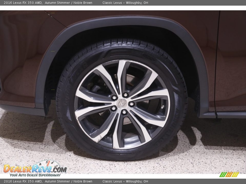 2016 Lexus RX 350 AWD Wheel Photo #23