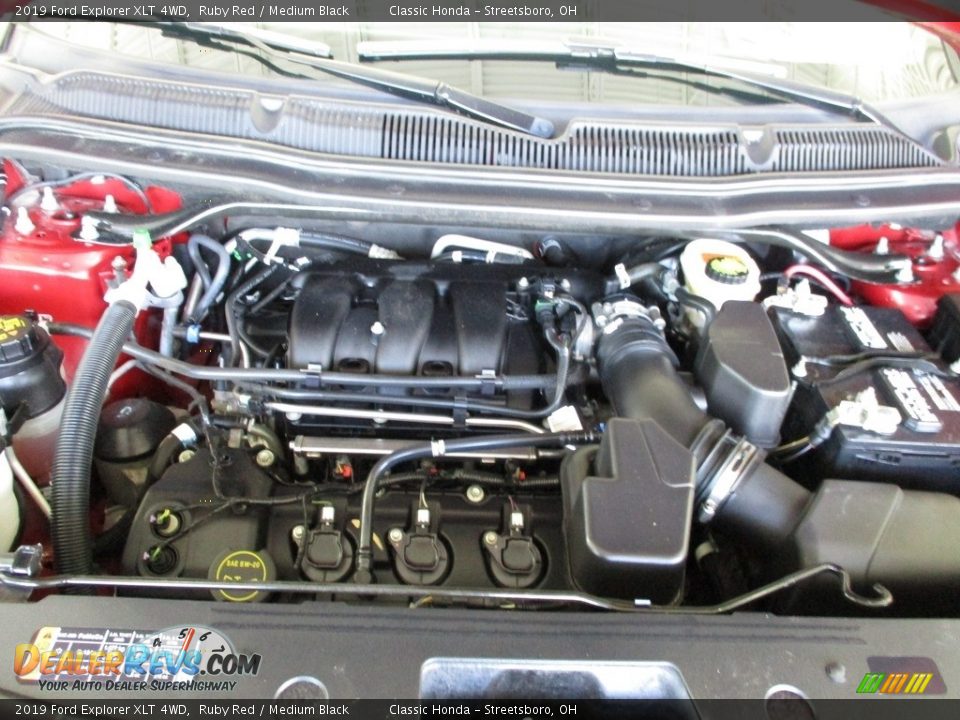 2019 Ford Explorer XLT 4WD 3.5 Liter DOHC 24-Valve Ti-VCT V6 Engine Photo #13