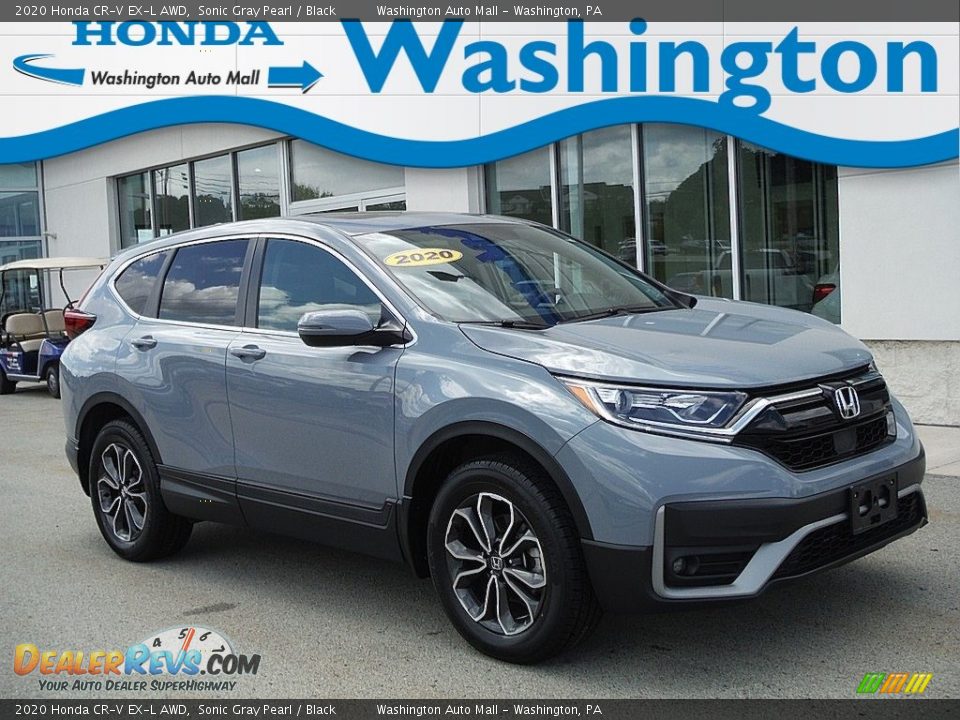 2020 Honda CR-V EX-L AWD Sonic Gray Pearl / Black Photo #1