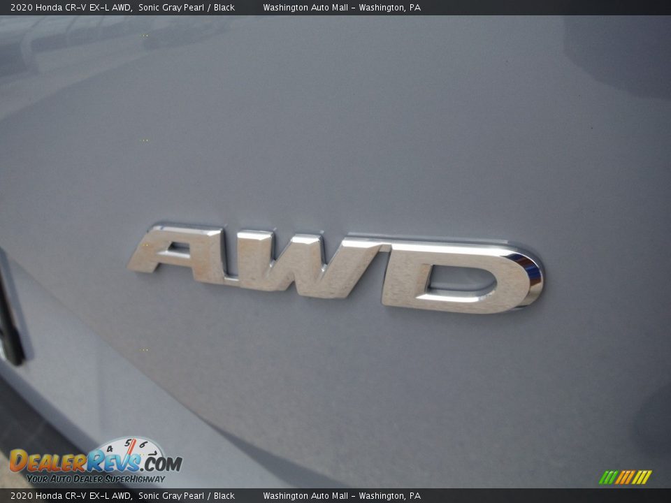 2020 Honda CR-V EX-L AWD Sonic Gray Pearl / Black Photo #11