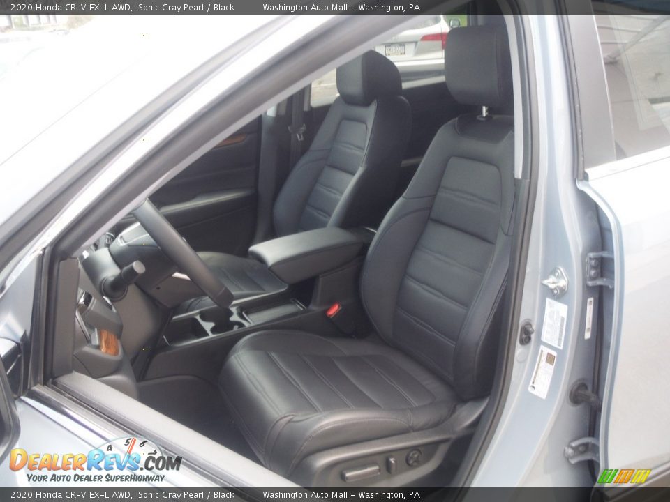 2020 Honda CR-V EX-L AWD Sonic Gray Pearl / Black Photo #14