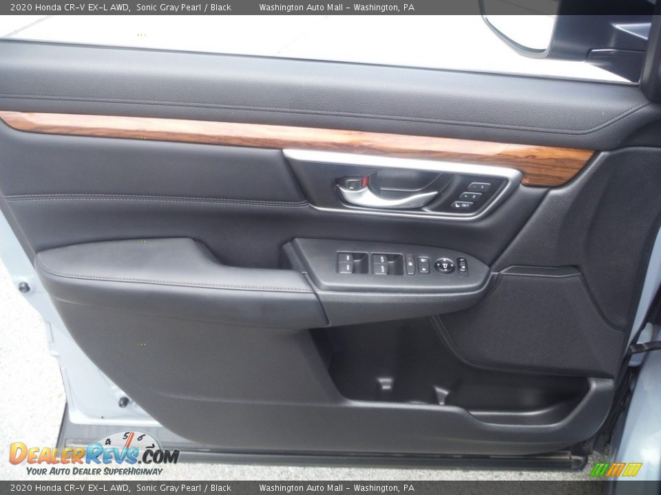 2020 Honda CR-V EX-L AWD Sonic Gray Pearl / Black Photo #16