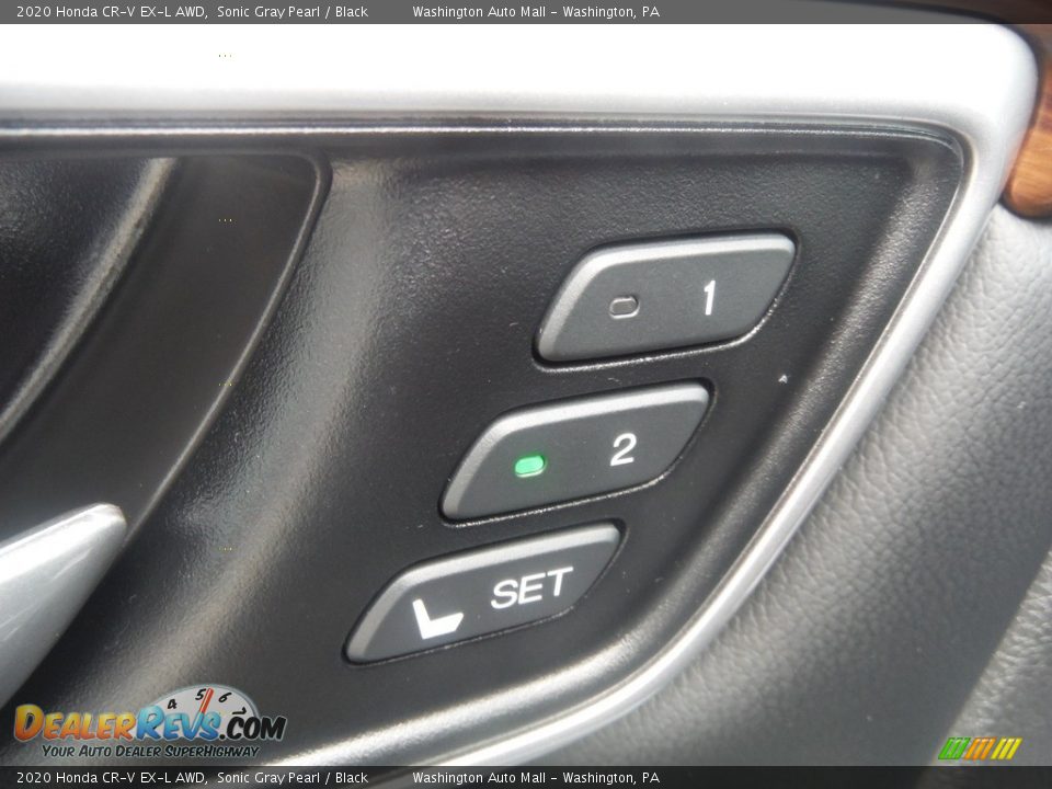 2020 Honda CR-V EX-L AWD Sonic Gray Pearl / Black Photo #17