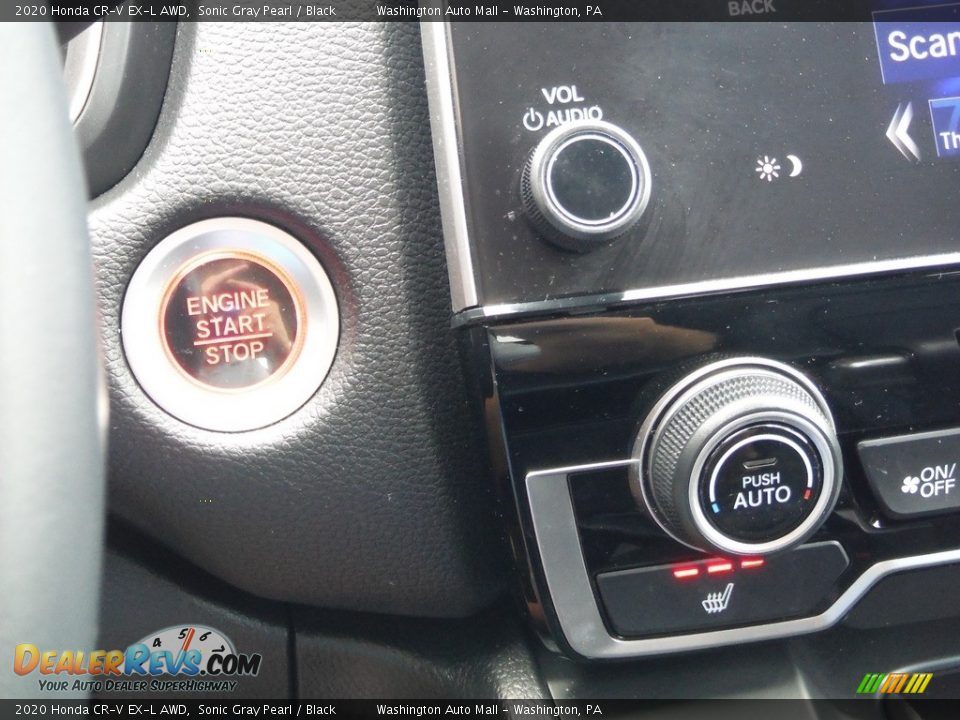 2020 Honda CR-V EX-L AWD Sonic Gray Pearl / Black Photo #21