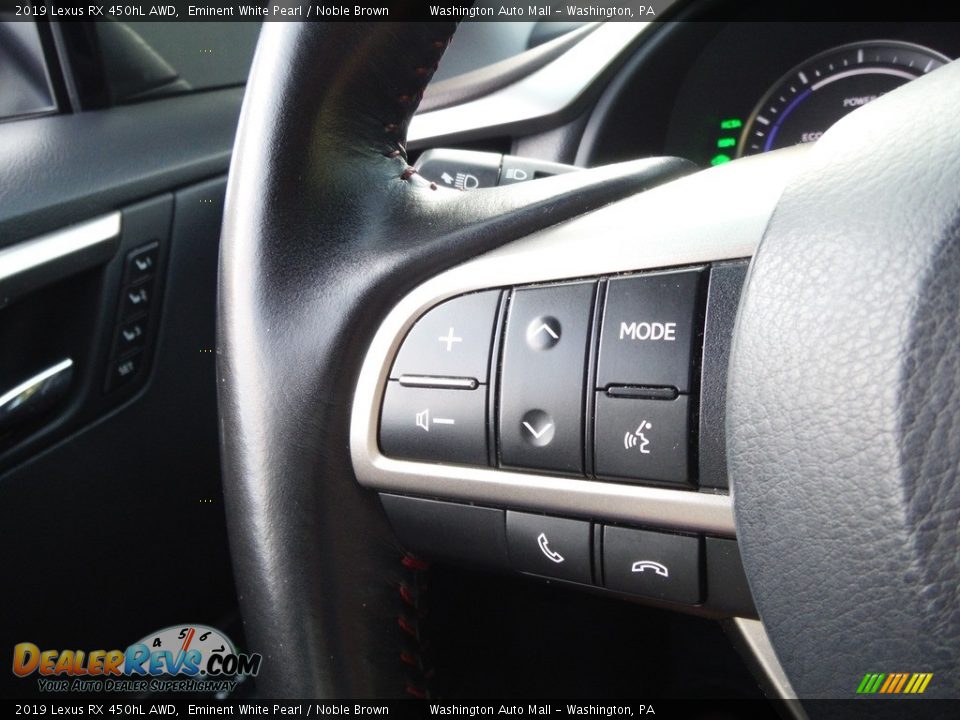 2019 Lexus RX 450hL AWD Steering Wheel Photo #9