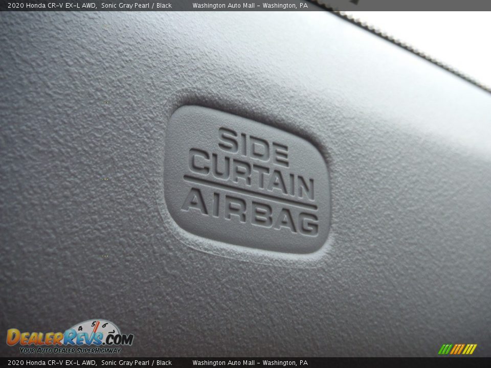 2020 Honda CR-V EX-L AWD Sonic Gray Pearl / Black Photo #25