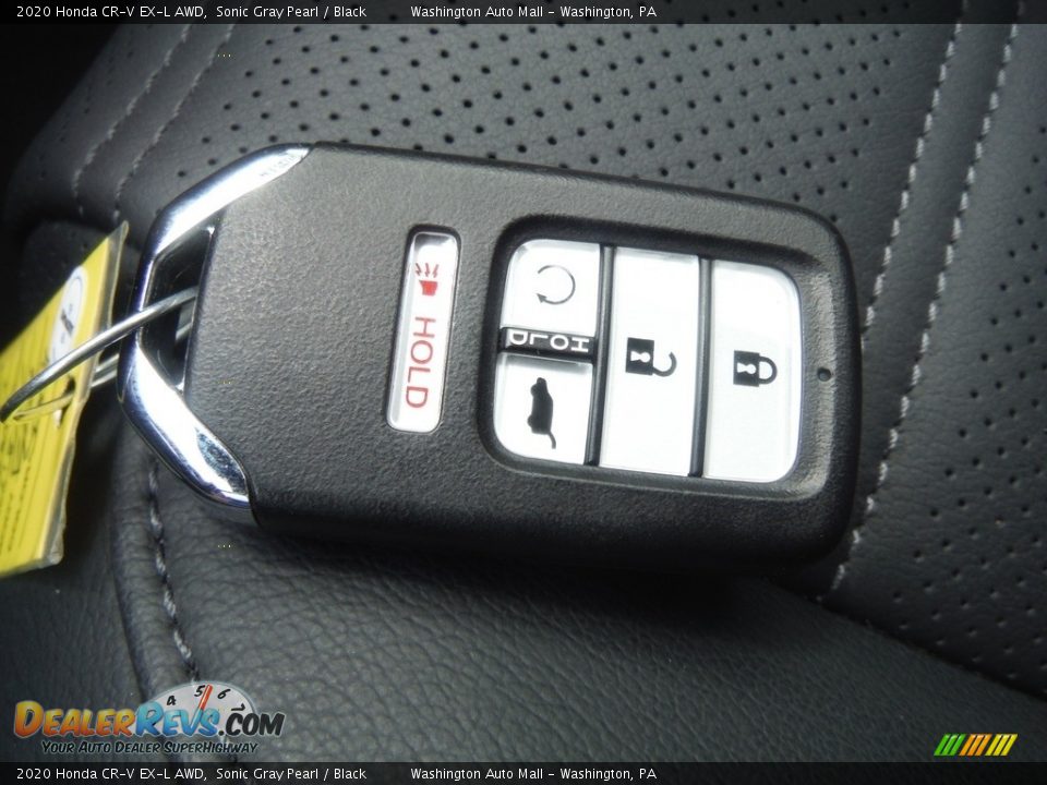 2020 Honda CR-V EX-L AWD Sonic Gray Pearl / Black Photo #33