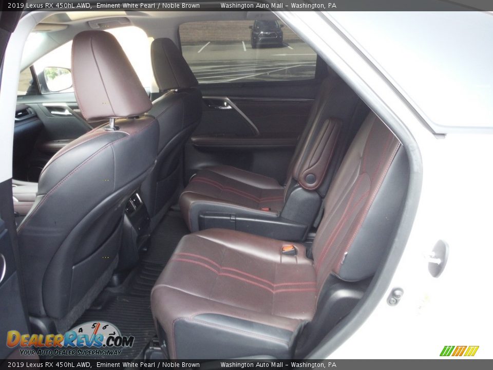 Rear Seat of 2019 Lexus RX 450hL AWD Photo #26