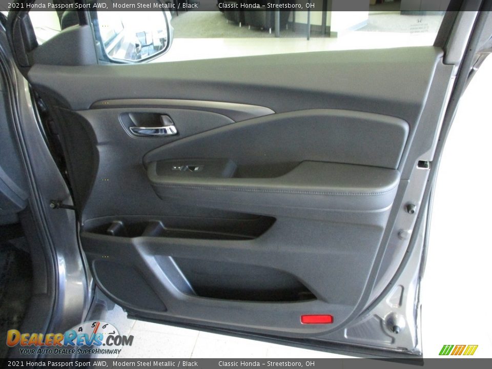 2021 Honda Passport Sport AWD Modern Steel Metallic / Black Photo #14