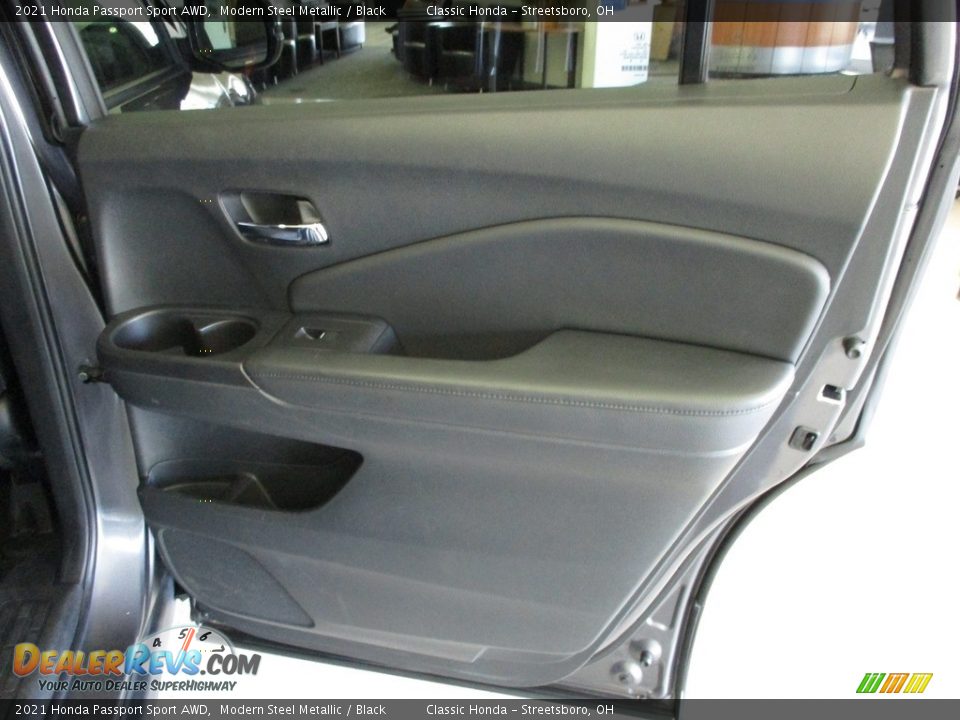 2021 Honda Passport Sport AWD Modern Steel Metallic / Black Photo #17