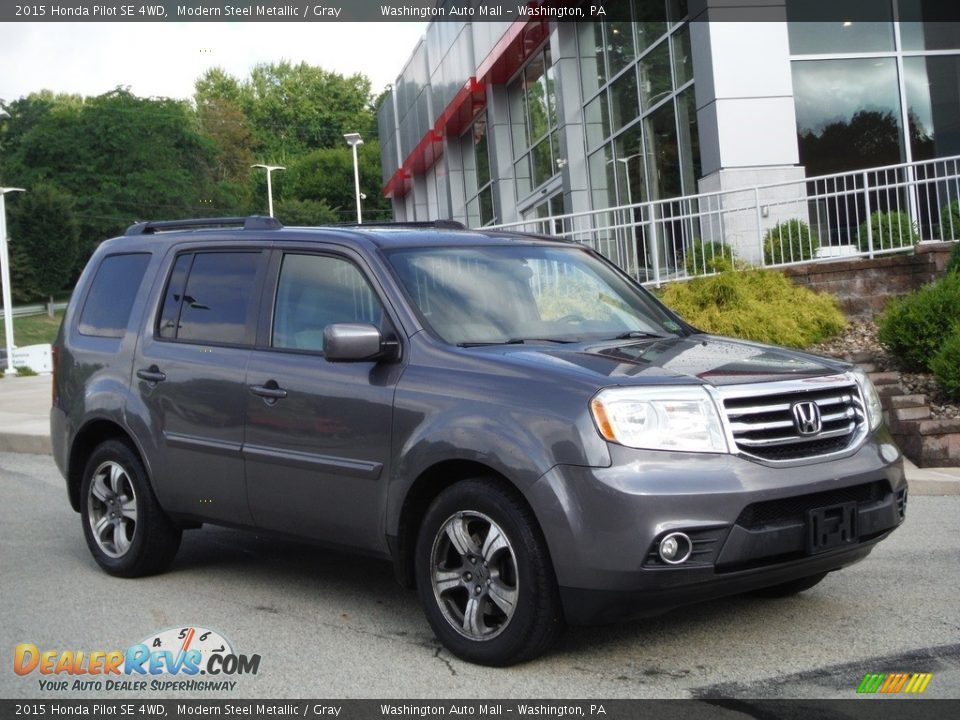 Front 3/4 View of 2015 Honda Pilot SE 4WD Photo #1