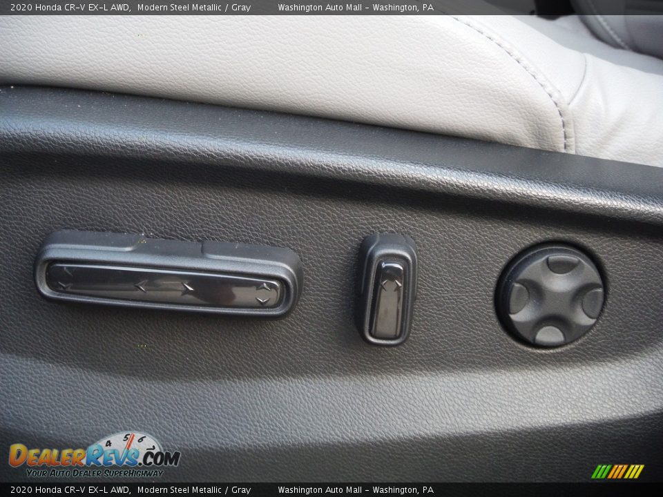 2020 Honda CR-V EX-L AWD Modern Steel Metallic / Gray Photo #16