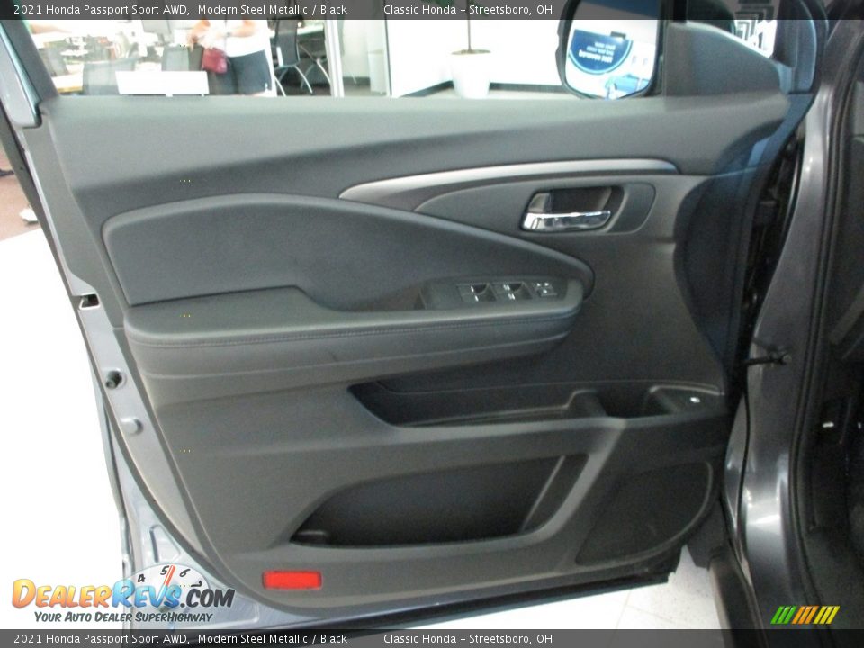 2021 Honda Passport Sport AWD Modern Steel Metallic / Black Photo #25
