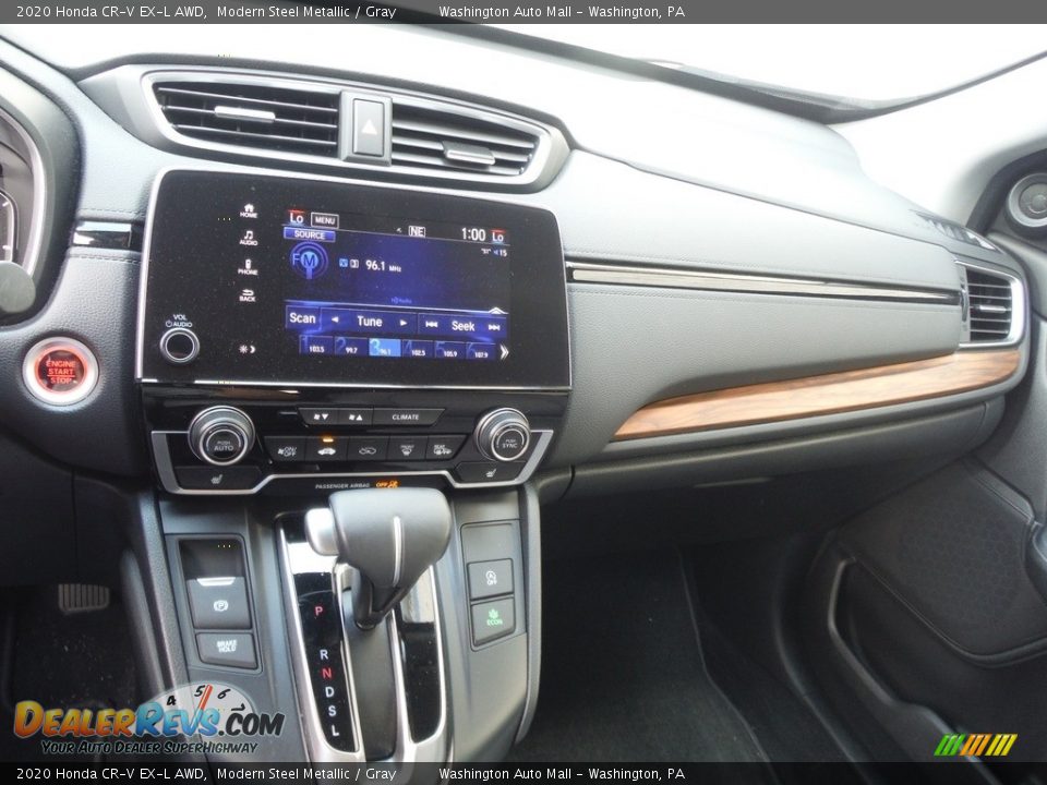 2020 Honda CR-V EX-L AWD Modern Steel Metallic / Gray Photo #18