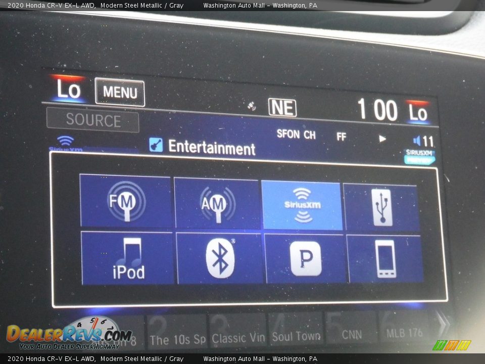2020 Honda CR-V EX-L AWD Modern Steel Metallic / Gray Photo #20