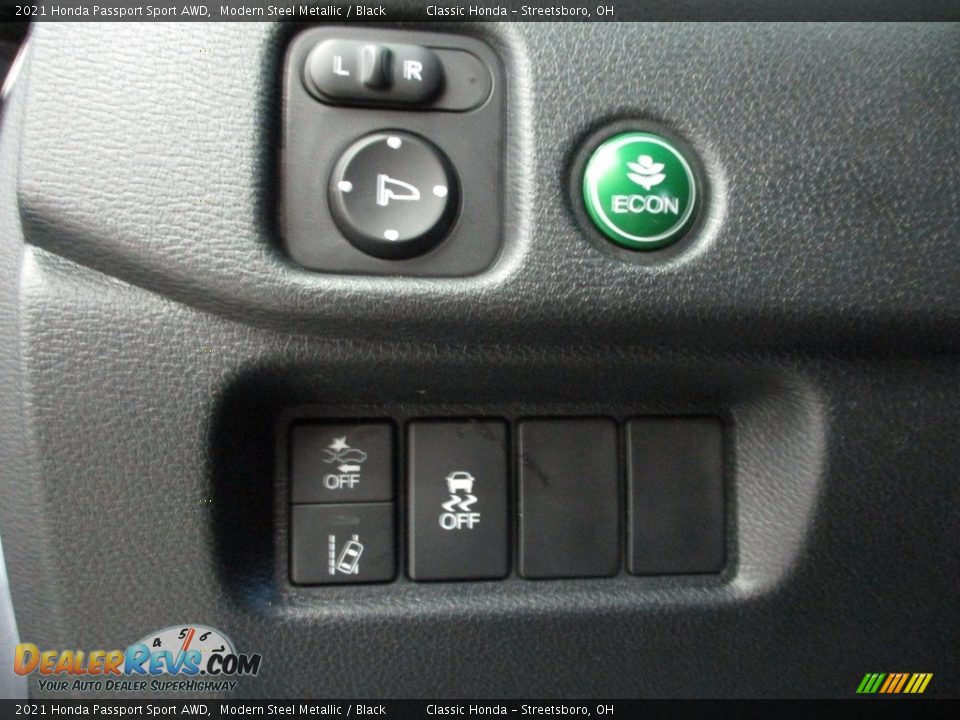 2021 Honda Passport Sport AWD Modern Steel Metallic / Black Photo #28