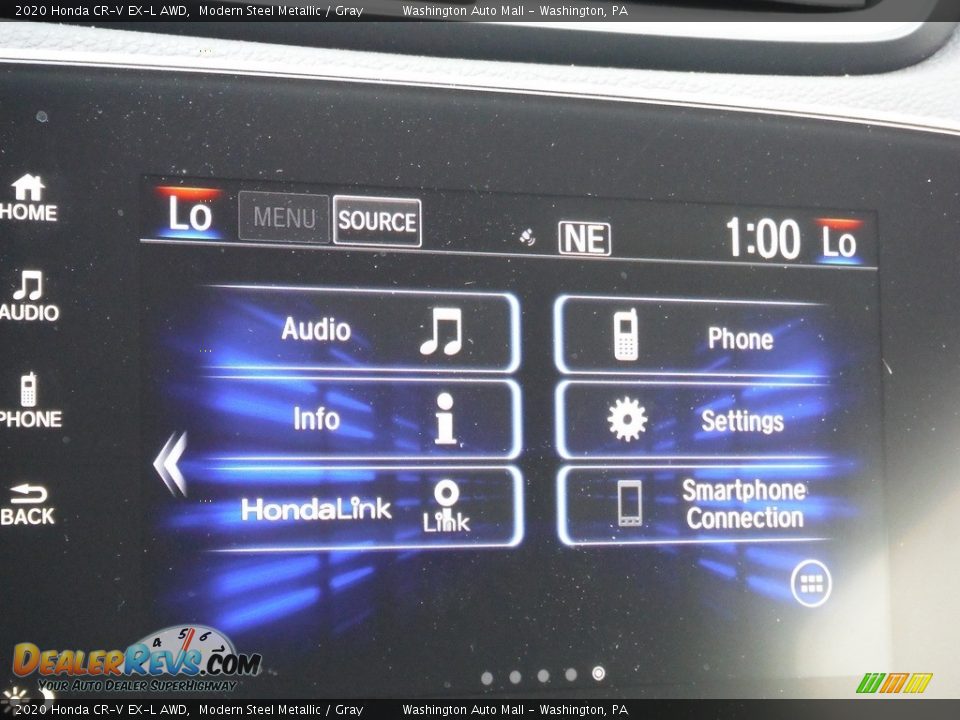 2020 Honda CR-V EX-L AWD Modern Steel Metallic / Gray Photo #21