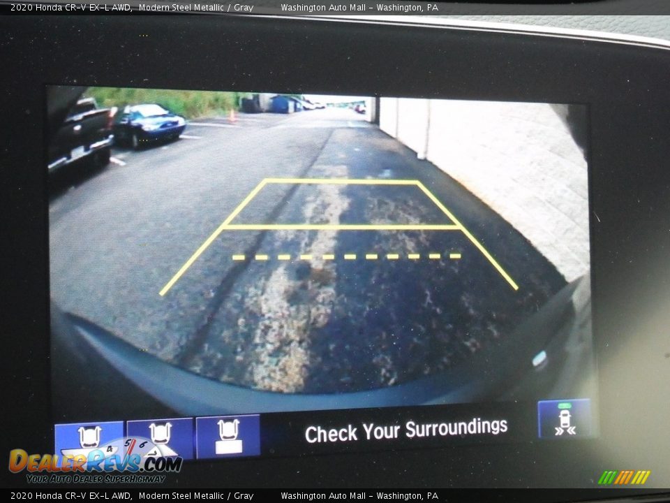 2020 Honda CR-V EX-L AWD Modern Steel Metallic / Gray Photo #22