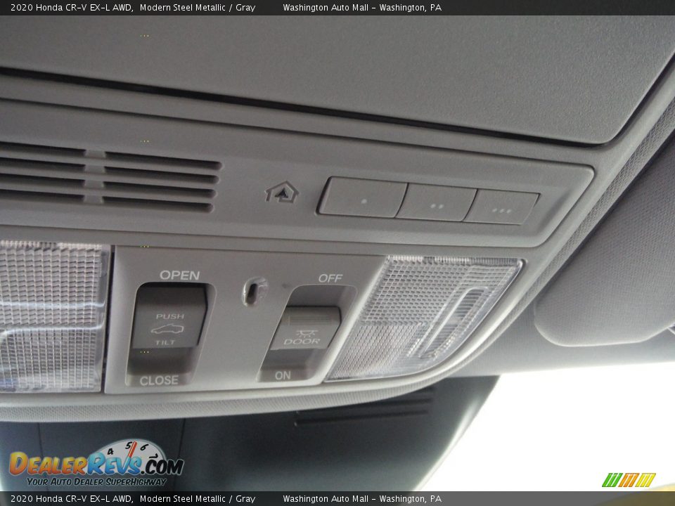 2020 Honda CR-V EX-L AWD Modern Steel Metallic / Gray Photo #23