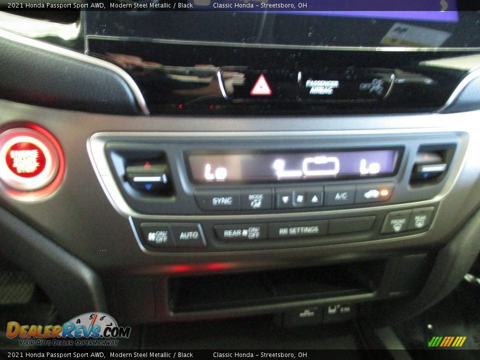 2021 Honda Passport Sport AWD Modern Steel Metallic / Black Photo #34