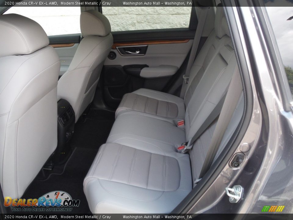 2020 Honda CR-V EX-L AWD Modern Steel Metallic / Gray Photo #27