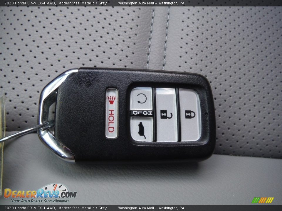 2020 Honda CR-V EX-L AWD Modern Steel Metallic / Gray Photo #30