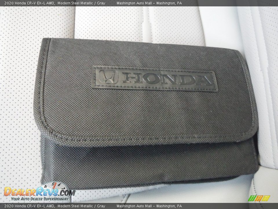 2020 Honda CR-V EX-L AWD Modern Steel Metallic / Gray Photo #31