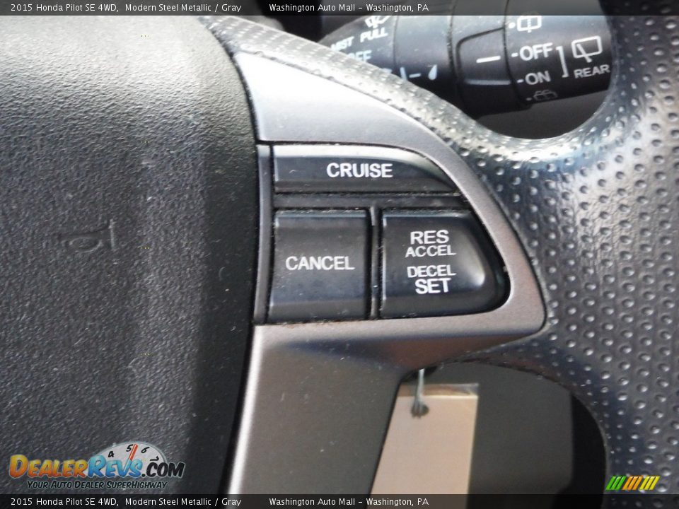 2015 Honda Pilot SE 4WD Steering Wheel Photo #23