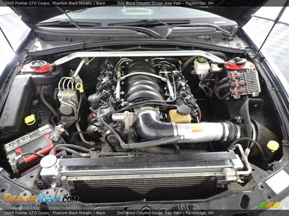 2006 Pontiac GTO Coupe Phantom Black Metallic / Black Photo #3