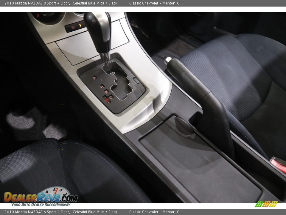 2010 Mazda MAZDA3 s Sport 4 Door Celestial Blue Mica / Black Photo #12