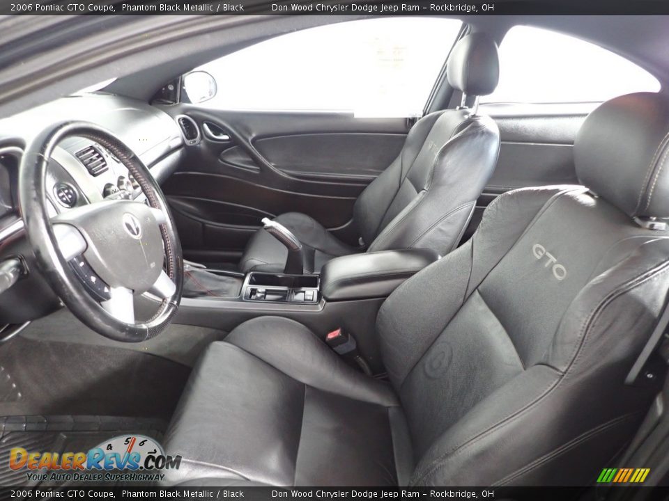 2006 Pontiac GTO Coupe Phantom Black Metallic / Black Photo #10
