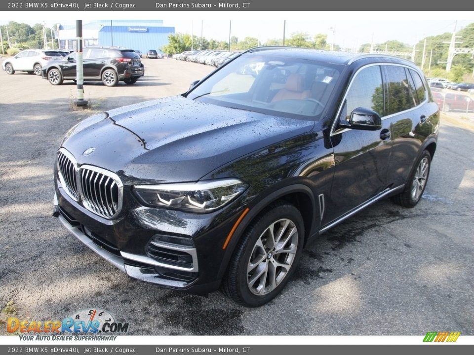 2022 BMW X5 xDrive40i Jet Black / Cognac Photo #1