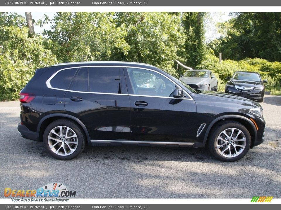 2022 BMW X5 xDrive40i Jet Black / Cognac Photo #4
