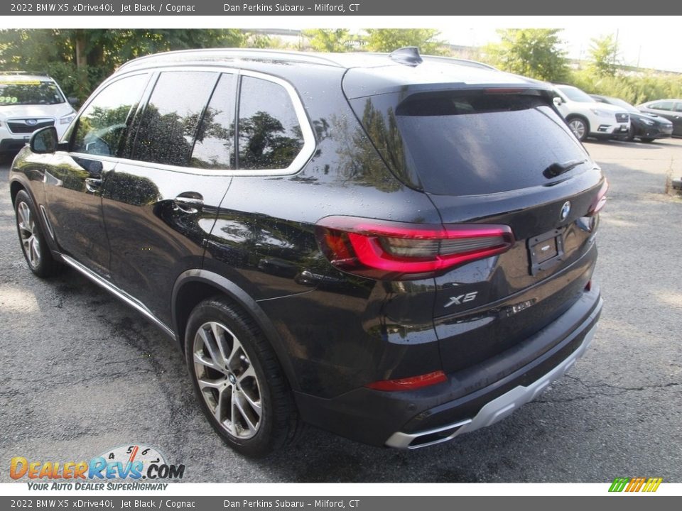 2022 BMW X5 xDrive40i Jet Black / Cognac Photo #7