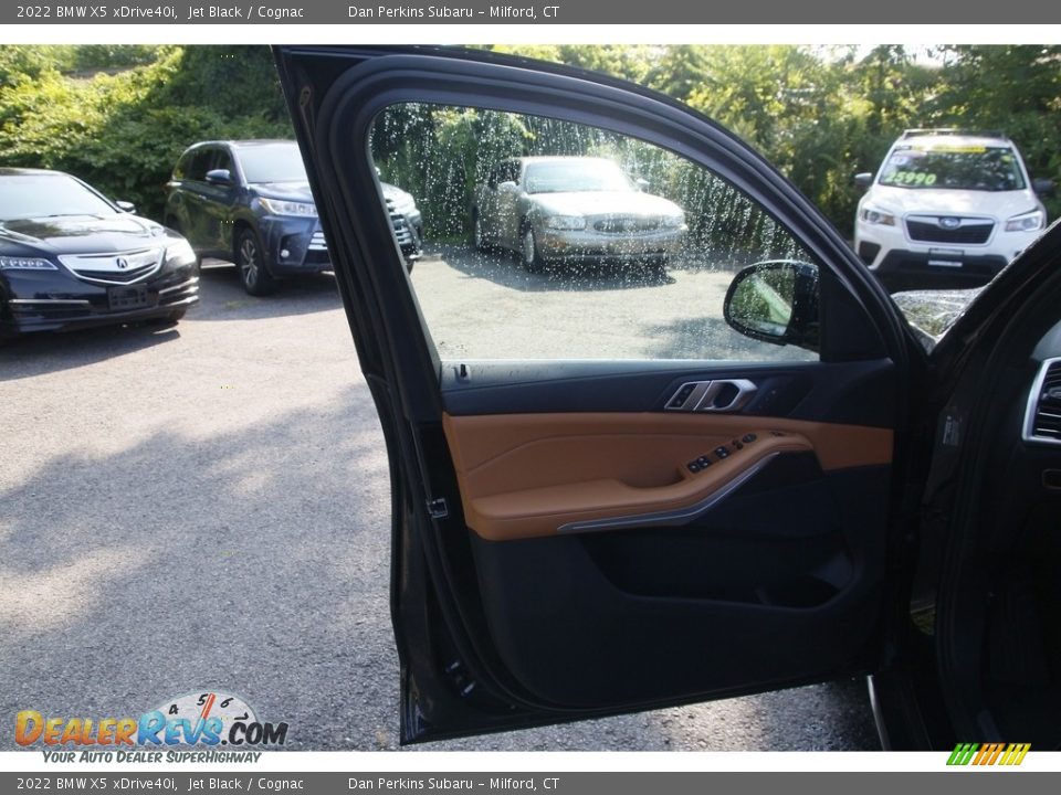 2022 BMW X5 xDrive40i Jet Black / Cognac Photo #9