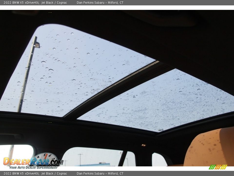 2022 BMW X5 xDrive40i Jet Black / Cognac Photo #11