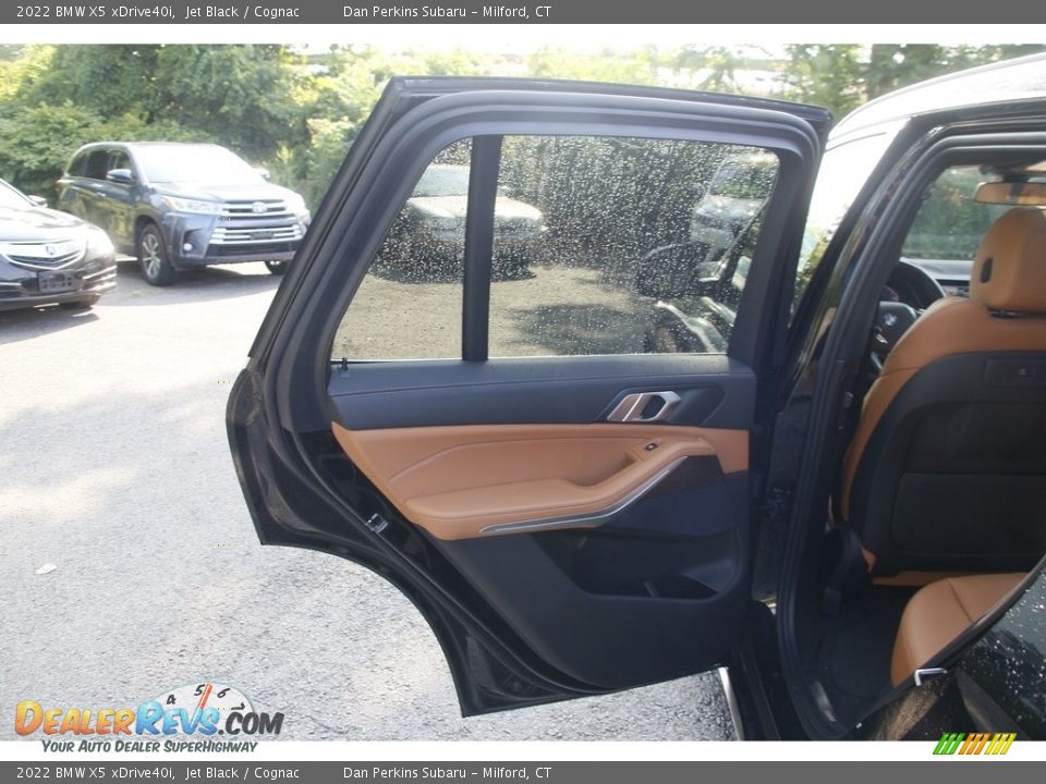2022 BMW X5 xDrive40i Jet Black / Cognac Photo #12